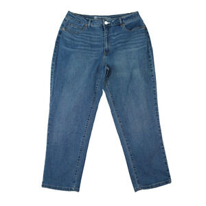 No Boundaries Jeans Womens 13 Stretch Juniors Blue Denim Tapered High Rise